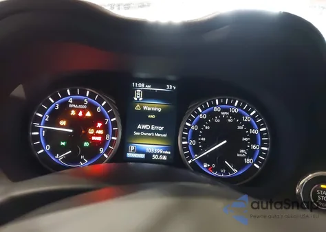 2015 Infiniti Q50 Premium z USA, uszkodzony, nr VIN JN1BV7AR9FM403267